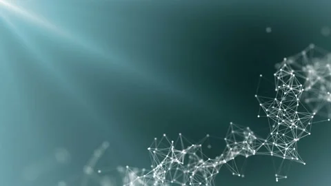 Sun light beams shining from above coming through the deep clear blue water Video stock 113275550