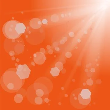 Sun Light Burst Illustrazione stock