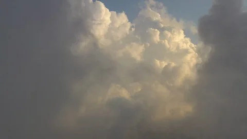 Sun light clouds samui island flight aerial panorama 4k thailand Stock Footage 114062630