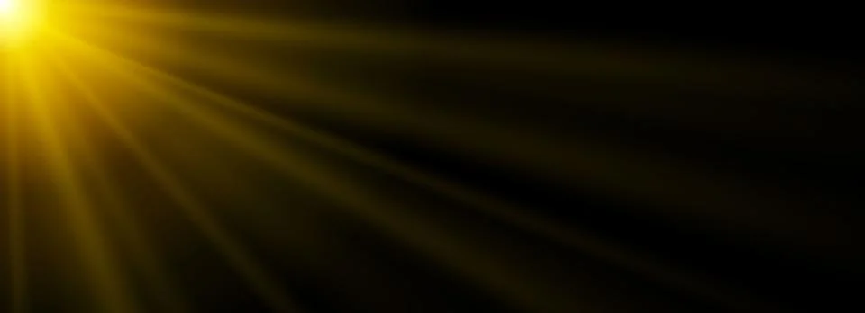 Sun light glare background. Natural light sunburst scene wallpaper for banner Stock Illustration