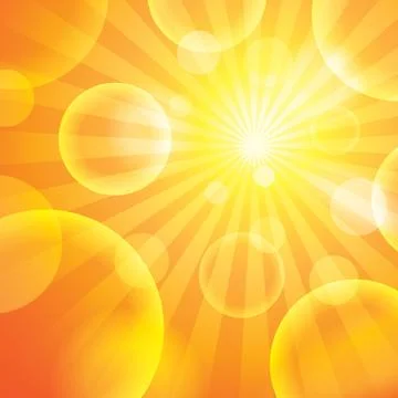 Sun light Stock Illustration