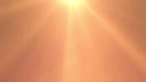Sun light streams with soft rays Video stock 345421009