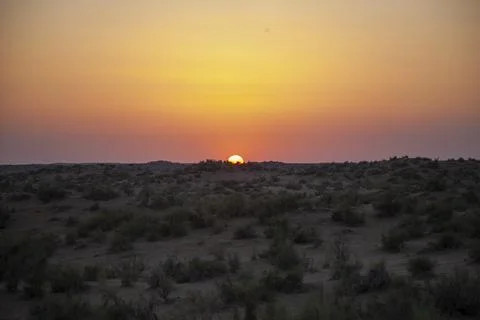 The sun from a long distance Stock-Fotos