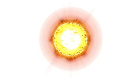 The Sun. Looped. Stock Footage 90853585