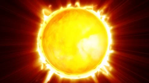 Sun (loops) HD Stock Footage 6529956