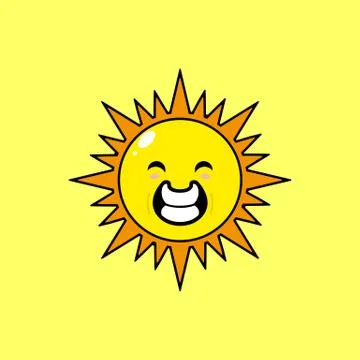 SUN MASCOT Stock Illustration