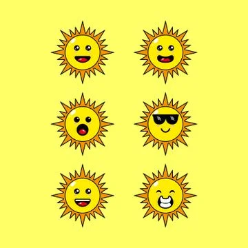 SUN MASCOT Stock Illustration