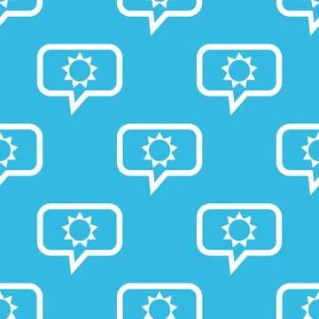 Sun message pattern Stock Illustration