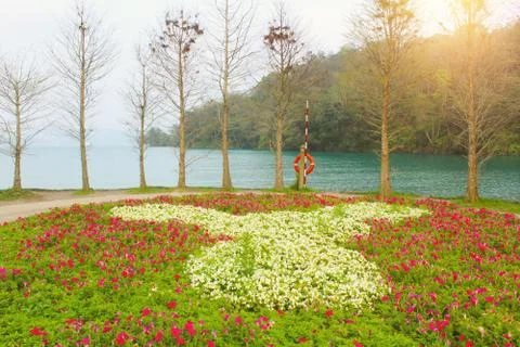 Sun moon lake Stock Photos