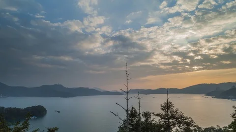 Sun Moon Lake Taiwan Stock-Footage 101936694