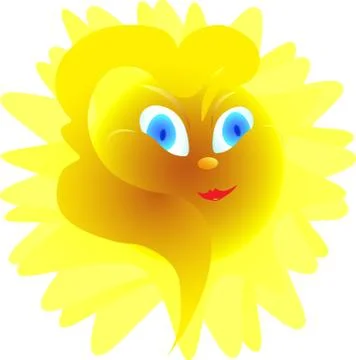 Sun Mother Stock Illustration