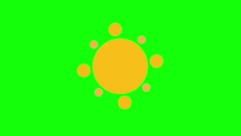 Sun Motion - Royalty Free Clip Video stock 341587097