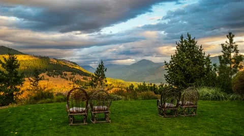 Sun Mountain Lodge Vídeo Stock 56090252