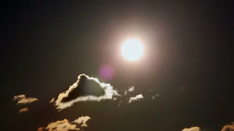 Sun, Movement of the sun and rays Stock Footage 45465522