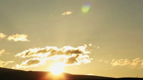 Sun, Movement of the sun and rays Stock Footage 45465543