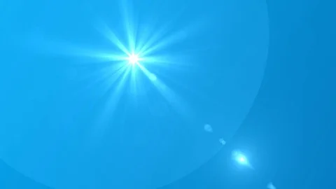 Sun moving across the clear blue sky. UHD 4K. Stockbeeldmateriaal 99868841