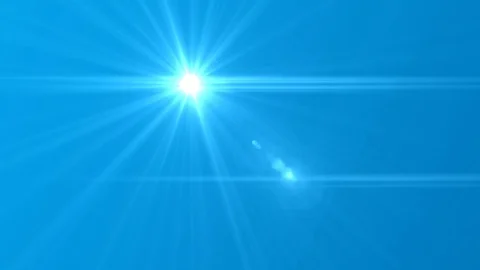 Sun moving across the clear blue sky. UHD 4K. Stockbeeldmateriaal 99869058