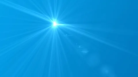 Sun moving across the clear blue sky. UHD 4K. Stockbeeldmateriaal 99869072