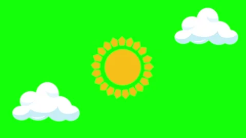Sun Moving - Stock Video Element Video stock 341587127