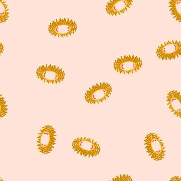 Sun nature summer sunlight isometric icon seamless pattern Illustrazione stock