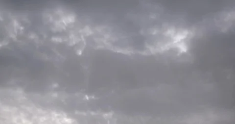 Sun obscured behind dark clouds moving overhead Stock Footage 127127009