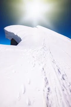 Sun over the top Stock Photos