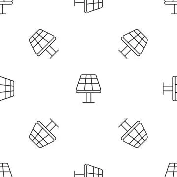 Sun panel pattern seamless vector Stock Illustration