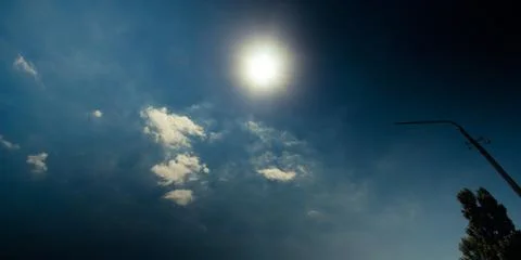 Sun Panorama Stock Photos