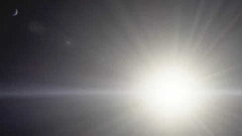 Sun Passes Behind Moon Beautiful Astral Time Lapse In 4k Vídeo Stock 83331545