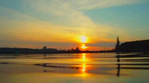 Sun path Stock Footage 835327