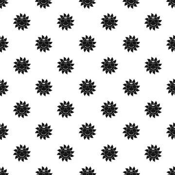 Sun pattern イラスト素材