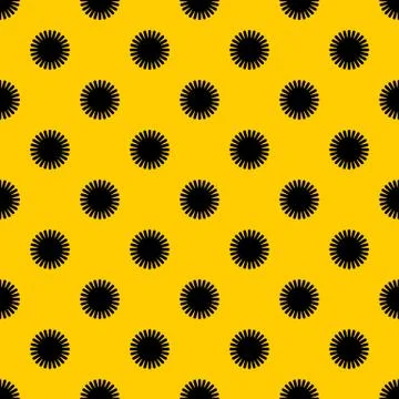 Sun pattern Stock Illustration