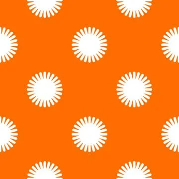 Sun pattern seamless Stock Illustration