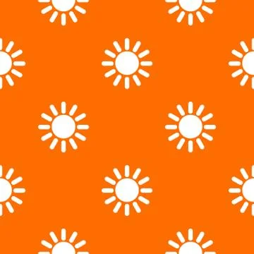 Sun pattern seamless Stockillustratie