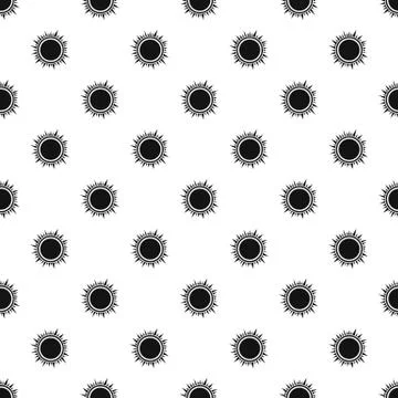 Sun pattern vector Stock Illustration