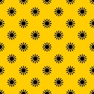 Sun pattern vector イラスト素材