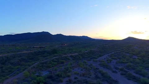 Sun Peaking Over the Mountain Stock Footage 308962808