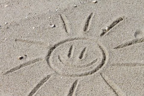 The sun 库存照片