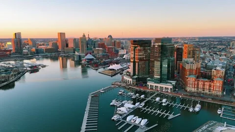 Sun Pours - Baltimore, MD Vídeos de archivo 336357445