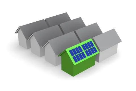 Sun power concept Ilustração Stock