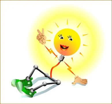 Sun Power 스톡 사진