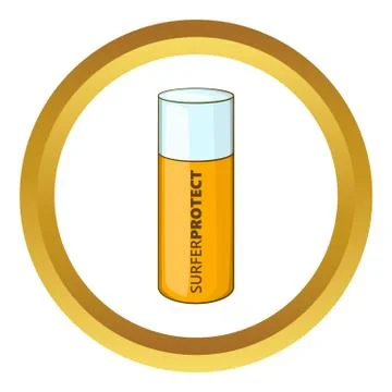 Sun protect icon Stockillustratie