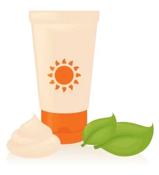 Sun protection Stock Illustration