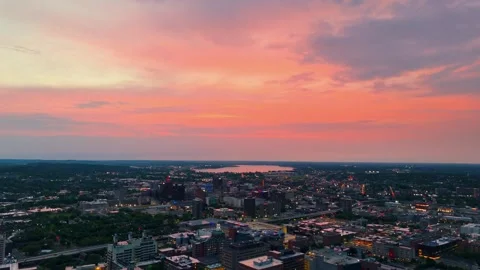 Sun Radiates - Syracuse, NY Stock Footage 336474165
