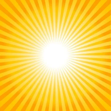 Sun ray background Stock Illustration