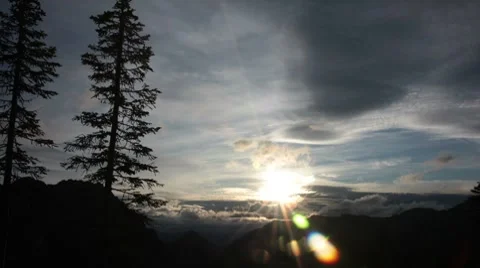 Sun Ray, Cascades, Time Lapse Vidéo 8685578