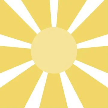 Sun rays abstract background. Vector rays on white background Stock Illustration