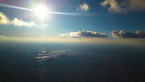 Sun Rays and Mountain Peak 動画素材 333235705