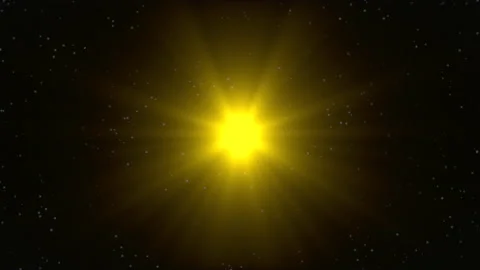 Sun rays and space dust in galaxy Stock Footage 199103647
