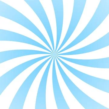 Sun rays background. Blue radiate sun beam, burst effect. Sunbeam light flash Illustrazione stock